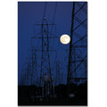 Trademark Fine Art Kurt Shaffer 'Full Moon Power' Canvas Art, 16x24 KS046-C1624GG